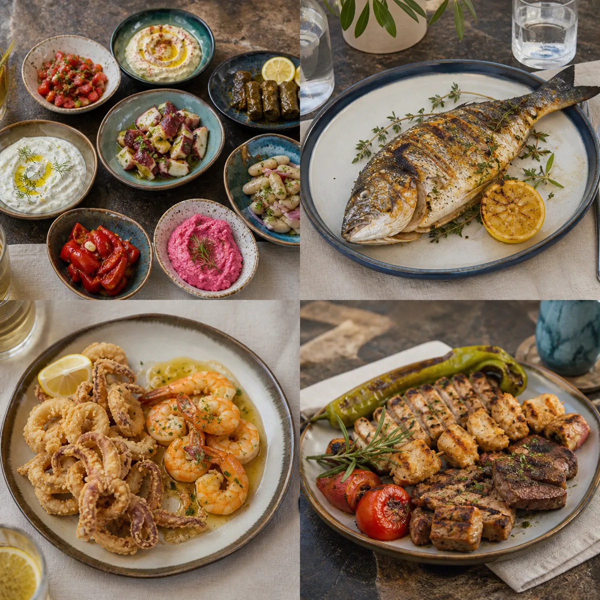 Liman Balık Çorbası sunumu